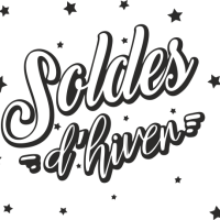 Sticker Soldes d'Hiver vitrine 4