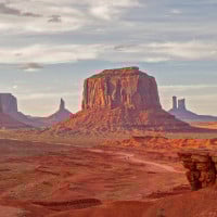 Papier Peint Panoramique Monument Valley Désert 2