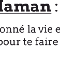 Sticker Maman lettrage définition 3