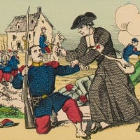 Papier Peint Panoramique Estampe 19e siècle - Les frères des écoles chrétiennes