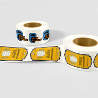 Etiquette à la forme