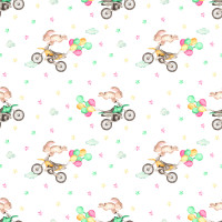 Papier Peint Panoramique Moto Cross Enfant