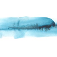 Papier Peint Panoramique Watercolor Landscape