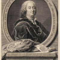 Papier Peint Panoramique Gravure 18e siècle - Aunillon Abbé du Gué de Launay