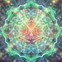 Papier Peint Panoramique Tenture Mandala Alien