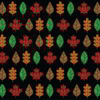 Papier Peint Panoramique Feuilles Pattern