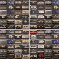 Papier Peint Panoramique Cassettes