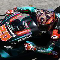 Papier Peint Panoramique Moto GP Fabio Quartararo