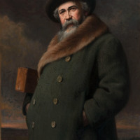 Papier Peint Panoramique Peinture 20e siècle Albert Alphonse Dawant - Portrait d'Adrien Demont