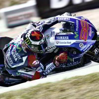 Papier Peint Panoramique Moto GP Lorenzo