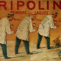 Papier Peint Panoramique Peinture Publicitaire - Ripolin