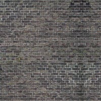 Papier peint Panoramique Briques grises