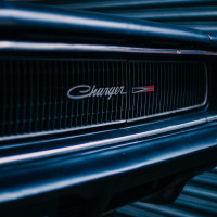 Papier Peint Panoramique Calandre Dodge Charger