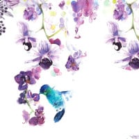 Papier Peint Panoramique Fleurs Orchidée