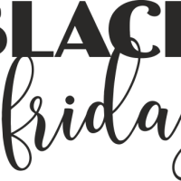 Sticker Black Friday Vitrine