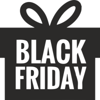 Sticker Black Friday 3 Vitrine
