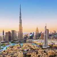 Papier Peint Panoramique Ville Dubai