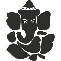 Sticker Symbole Ganesh 2