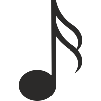Sticker Métier Loisirs Musique Note 2
