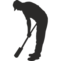 Sticker Métier Nature Jardinier 2