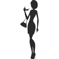 Sticker Soldes Femmes Shopping 2