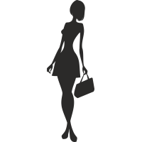 Sticker Soldes Femmes Shopping 3