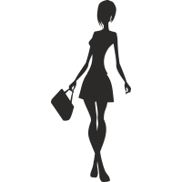 Sticker Soldes Femmes Shopping 5