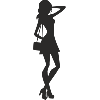 Sticker Soldes Femmes Shopping 12