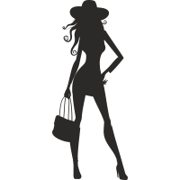 Sticker Soldes Femmes Shopping 13