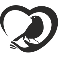 Sticker Logo Nature Oiseau