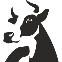 Sticker Ferme Vache 1