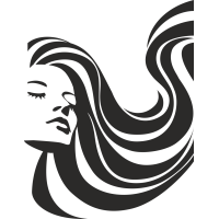 Sticker Jeune Fille Beauté