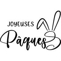 Sticker Joyeuses Pâques