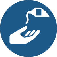 M022- ISO 7010 - Panneau Utiliser une crème de protection