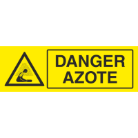 Panneau Danger azote