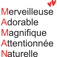 Sticker Maman lettrage définition 6