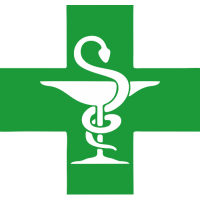 Sticker Croix Pharmacie