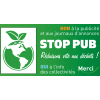 Sticker Stop Pub Écologie 3