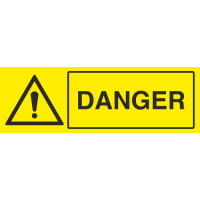 Panneau Danger