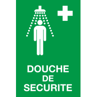 Panneau Douche de sécurité