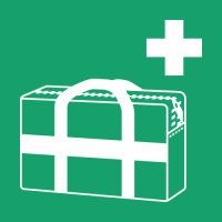 E027 - ISO 7010 - Panneau Sac médical d’urgence