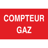Panneau Compteur gaz