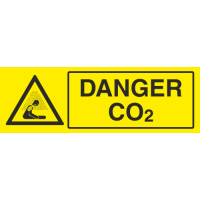 Panneau Danger CO2