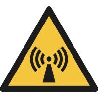 W005- ISO 7010 - Panneau Danger, Radiations non ionisantes