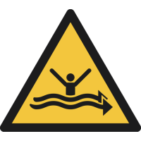 W057- ISO 7010 - Panneau Danger, Courants forts