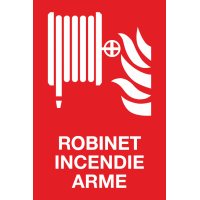 Panneau Robinet incendie armé vertical