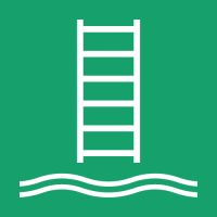 E053 - ISO 7010 - Panneau Échelle d’embarquement