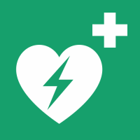 E010 - ISO 7010 - Panneau Défibrillateur cardiaque automatique externe
