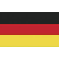 Autocollant Drapeau Allemagne 1