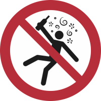 P043- ISO 7010 - Panneau Interdit aux personnes en état d’ivresse